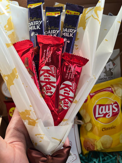 Chocolate & Snacks Bouquets